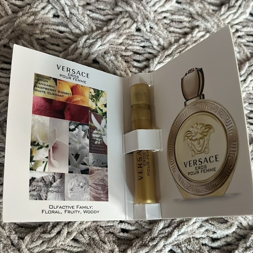 3 Versace samples / yellow diamond , EROS, Dylan purple - Picture 3 of 4
